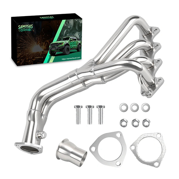 1985-1995 Suzuki Samurai/Sidekick Header - 1.3L/1.6L SOHC Stainless Exhaust - Fits Geo Tracker (G13/16B Engine)