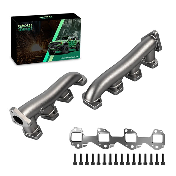 6.6L Duramax Race Exhaust Manifold - for LML LBZ LB7 Engines - Fits 2001-2016 Chevy Silverado GMC Sierra 2500HD 3500HD