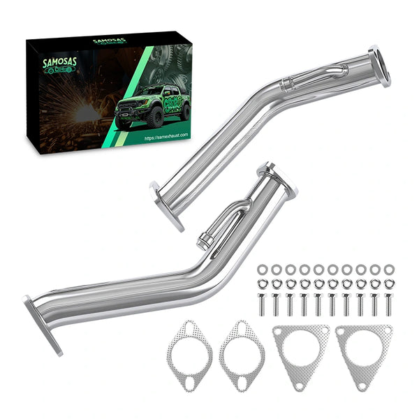 2008-2013 Test Pipe Exhaust Downpipe 2.5" for 2009-2018 Nissan 370Z Z34  Infiniti G37 3.7L V6