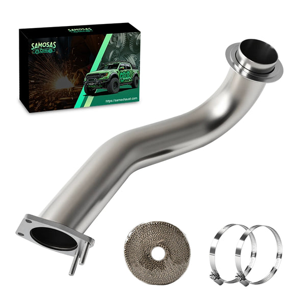 3.5" Downpipe Exhaust for 2017-2023 Chevy Silverado/GMC Sierra 2500/3500 6.6L L5P Duramax Diesel - High-Flow Turbo Upgrade
