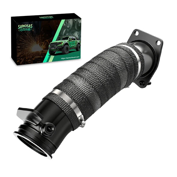 3.5" Downpipe Exhaust for 2017-2022 Chevy Silverado 2500HD/3500HD & GMC Sierra 2500HD/3500HD 6.6L L5P Duramax Diesel - High-Flow Turbo-Back Upgrade