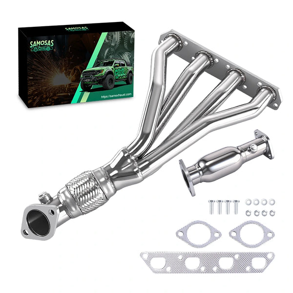2002-2006 Mini Cooper R50 R53 Hatch 1.6 2PCS Stainless Steel Exhaust Header Kit