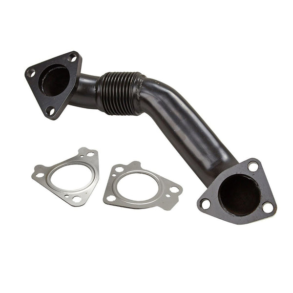 Exhaust Up Pipe Passenger Side For 2001-2016 Chevy GMC LMM LML LB7 LLY LBZ 6.6L Duramax
