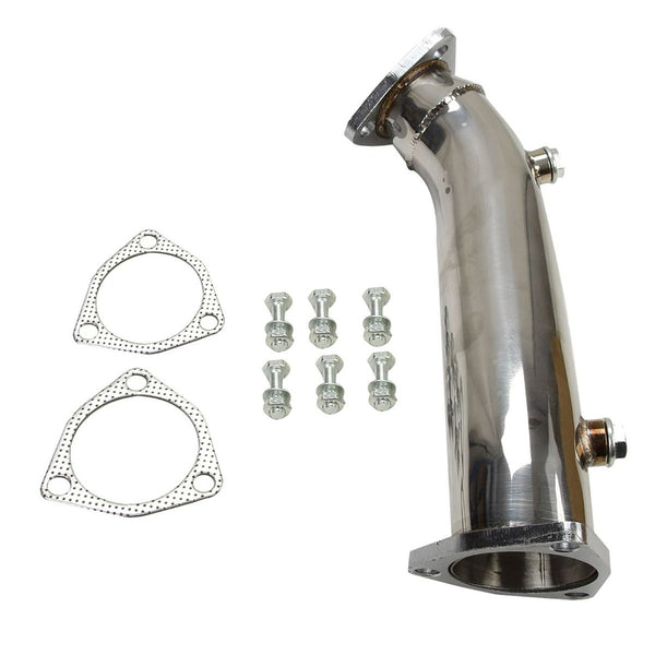 Turbo Downpipe Exhaust Converter Pipe for 1997-2005 Audi A4 B5 B6/VW Passat 1.8T/L J2 Engineering