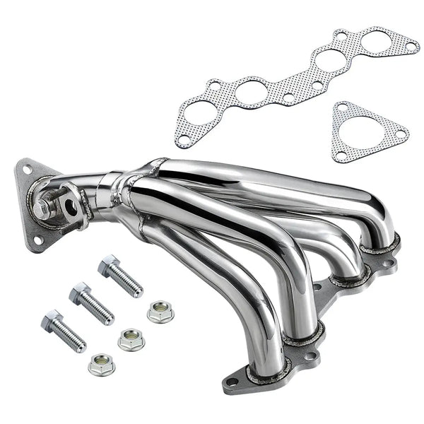 Stainless Steel Exhaust Header for 1990-1999 Toyota Celica GT/ GTS (ST184/ ST204) 2.2L I4 DOHC 5S-FE Engine