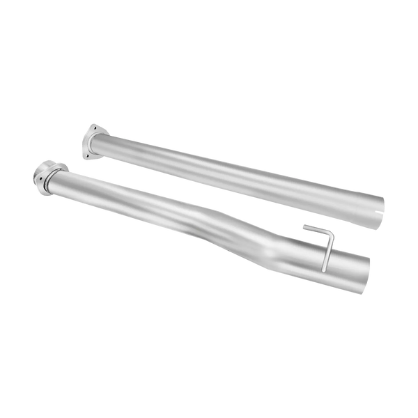 4" 6.7L Powerstroke Exhaust Pipe for 2011-2017 Ford Super Duty - Fits F250/F350/F450/F550 - with Bolt Kit