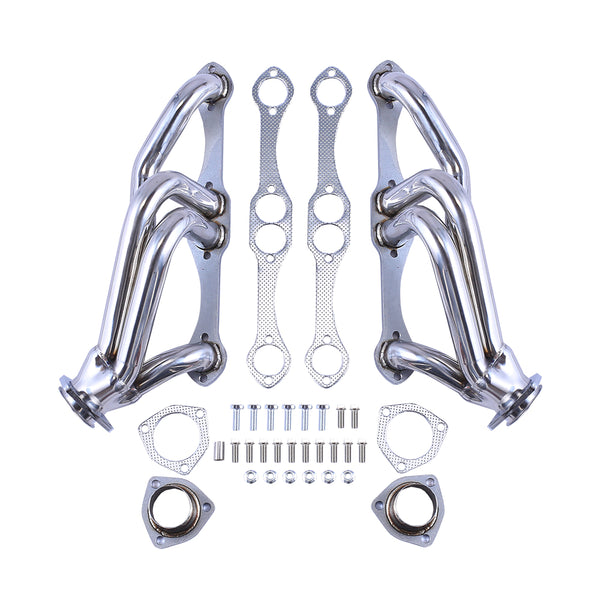 1982-2002 Stainless Exhaust Header for 1982-2002 Chevy GMC Small Block Blazer S10 S15 2WD 283, 302, 305, 307, 327, 350, 400 V8