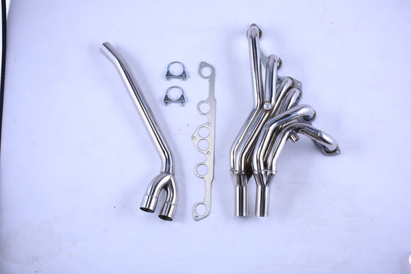 1977-1983 Datsun 280Z/280ZX Header - 2.8L L28 Engine Stainless Steel Exhaust w/ Y-Pipe - Performance Upgrade