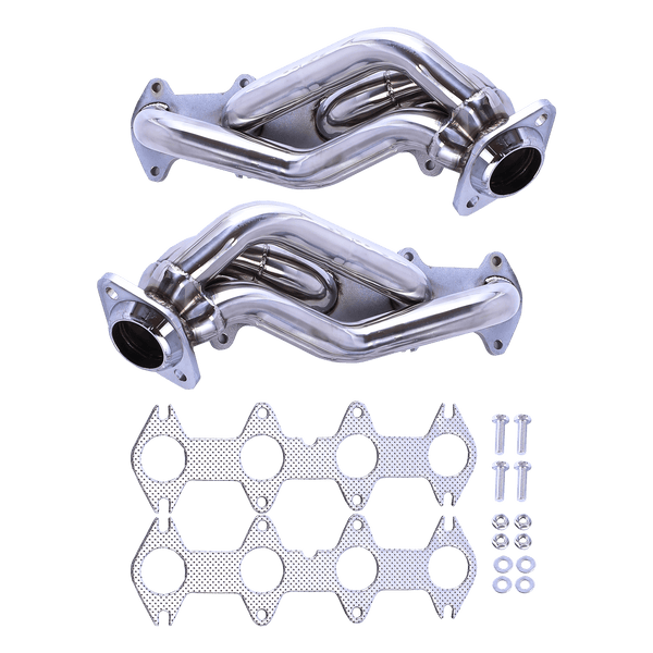 2004-2010 Ford Stainless Shorty Header Exhaust  F150 5.4L V8