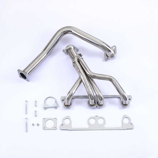 1991-1995 Jeep Wrangler YJ 2.5L L4 Exhaust Header with Downpipe Kit