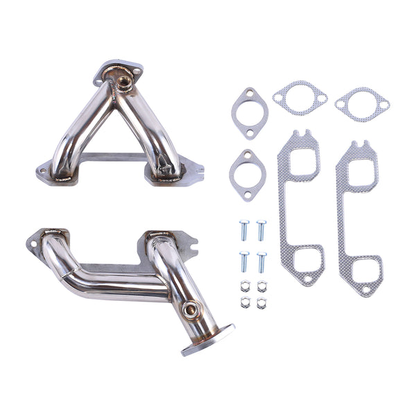 1937-1962 Stainless Shorty Exhaust Header for 1937-1962 Chevrolet Chevy 216 235 261 6 Cylinder