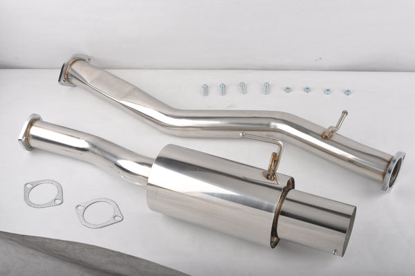2003-2008 Nissan  Catback Exhaust System 3" Pipe 4.5" Flat Tip 350Z INFINITI G35