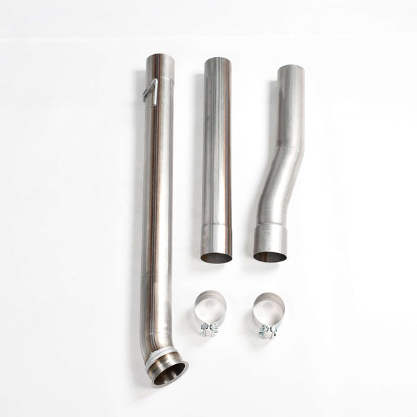 4" 6.7L Cummins DPF Race Pipe for 2019-2021 Ram 2500 & 3500 - Heavy Duty Diesel Exhaust System