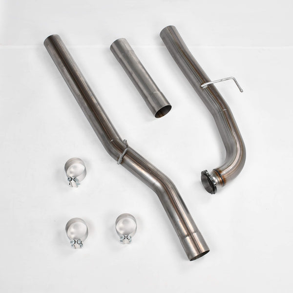 2017-2023 L5P Duramax 6.6L 4" Race Pipe for Chevy Silverado/GMC Sierra 2500HD/3500HD - DPF & CAT Replacement