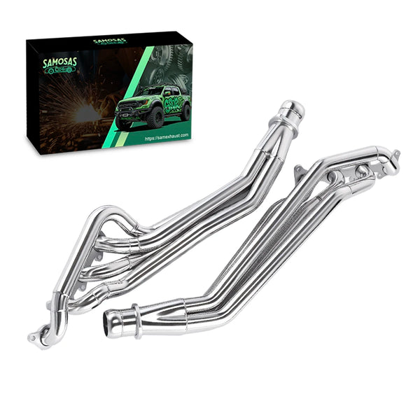 2011-2016 Ford Mustang GT 5.0L Coyote V8 Performance Headers - 304 Stainless Steel Long Tube Design - Boss 302 Compatible