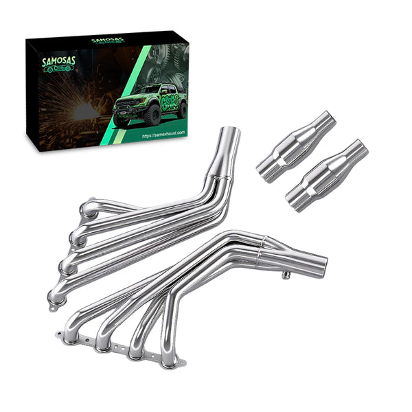 2010-2015 Chevy Camaro SS 6.2L LS3 V8 Long Tube Headers - 304 Stainless Steel Performance Exhaust