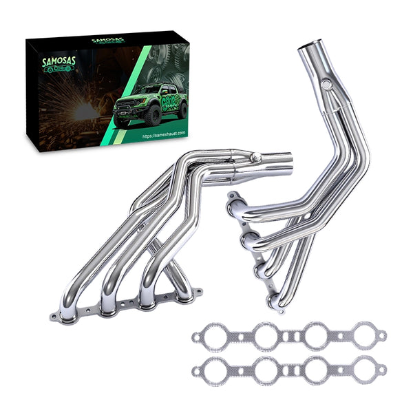 4.8L 5.3L LS  1979-2004 Ford Mustang/Fox Body Mustang  Swap Stainless Header Exhaust