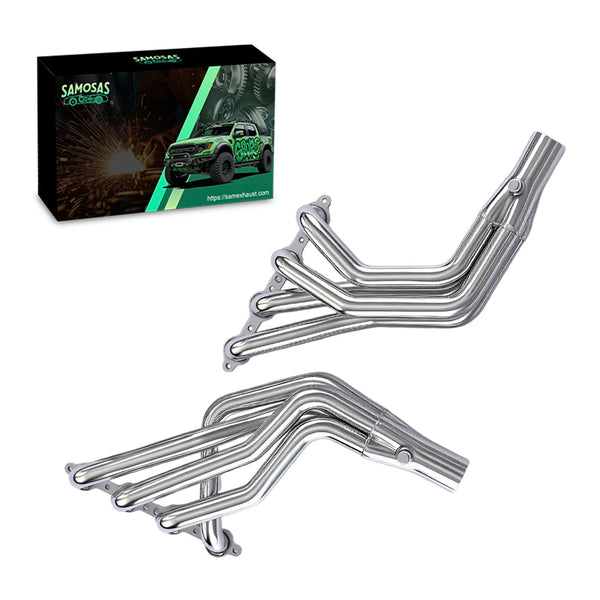 4.8L 5.3L LS  1979-2004 Ford Mustang/Fox Body Mustang  Swap Stainless Header Exhaust
