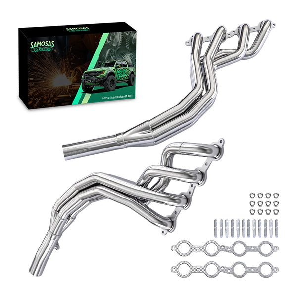 Chevy  2010-2015  Camaro SS 6.2L V8 Long Tube Stainless Exhaust Header