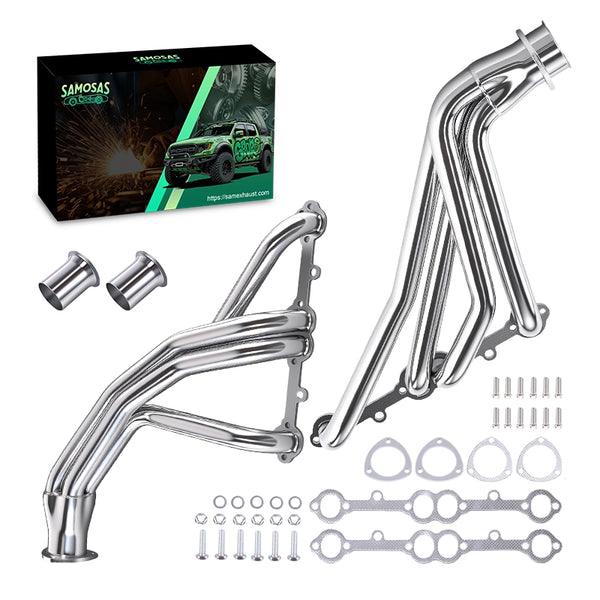66-87 Exhaust Headers FOR Chevy GMC C10 K10 Pickup Blazer Jimmy Small Block V8
