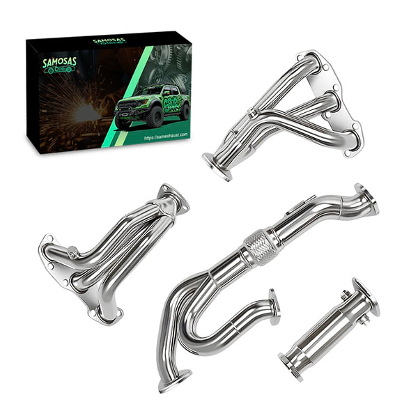 2002-2006 Nissan Altima 3.5L V6  Manual Models Stainless Header Exhaust Manifold VQ35DE