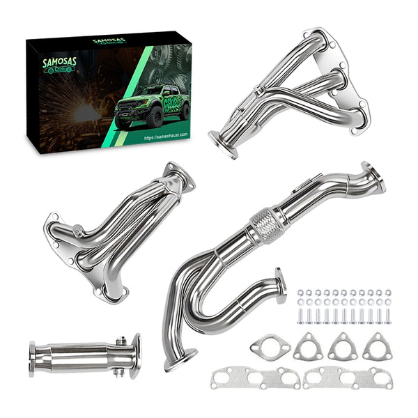 2002-2006 Nissan Altima 3.5L V6  Manual Models Stainless Header Exhaust Manifold VQ35DE