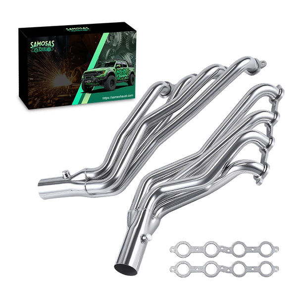 1967-1986 Chevy  LS Swap Long Tube Exhaust Header  C10 LS1 LS2 LS3 LS6 1-3/4"