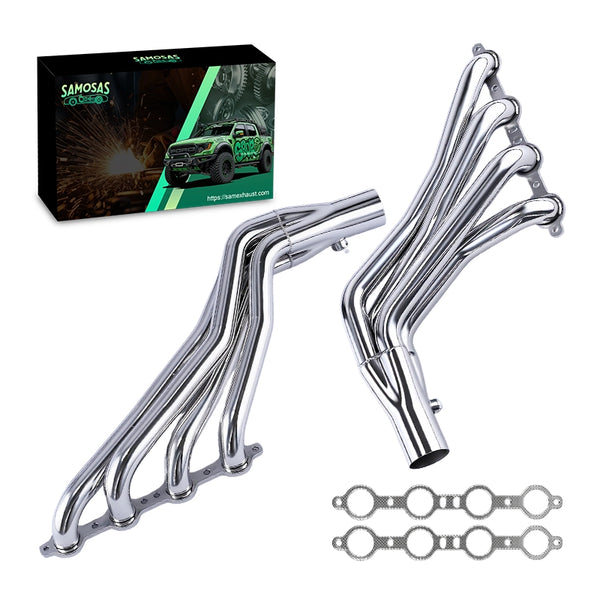 LS1, LS2, LS3, LS6 Stainless C10 LS Truck Headers 1 7/8" For Conversion Swap