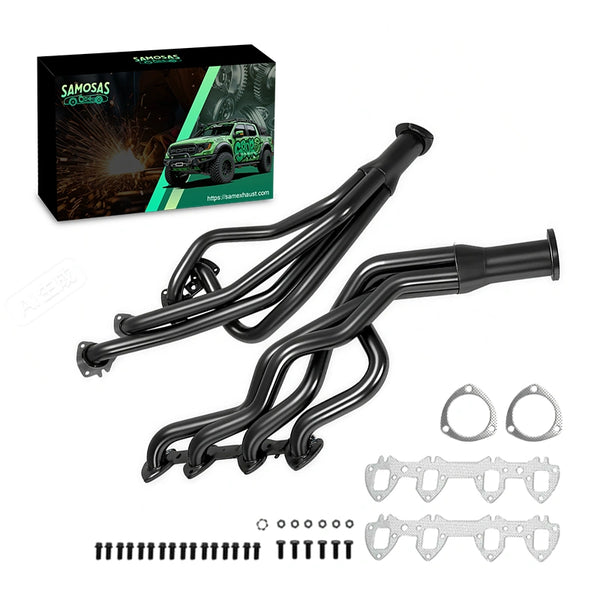 1965-1992 Chevy Small Block 265-400 V8 Shorty Stainless Exhaust Header Manifold