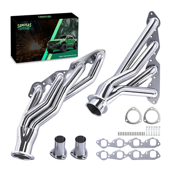 1965-1975 Shorty Stainless Steel Headers Fits Chevy GMC Big Block V8 396 402 427 454 502