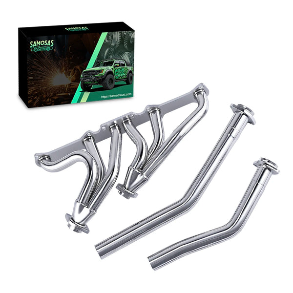 1960-1983 Ford Mercury L6 144 170 200 250 CID Stainless Header Exhaust Manifold
