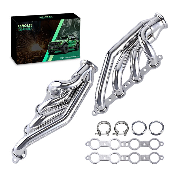 1998-2014 Chevy  Exhaust Header Cadillac Pontiac LSX LS1 LS2 LS3 LS6 Small Block V8 1-3/4"