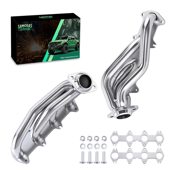 2004-2010 Ford F150 5.4L V8 Stainless Shorty Header Exhaust