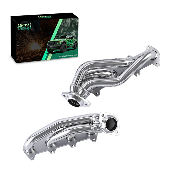 2004-2010 Ford F150 5.4L V8 Stainless Shorty Header Exhaust