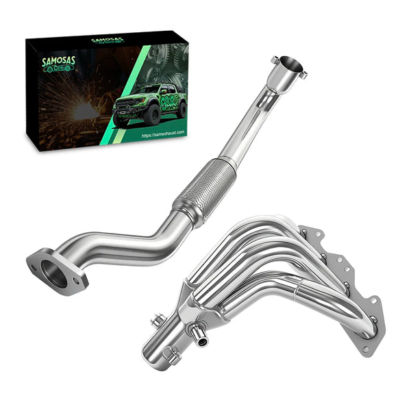 1995-1999 Mitsubishi Eclipse 2G 420A 2.0L NA Stainless Steel Exhaust Header Manifold Non-Turbo Models