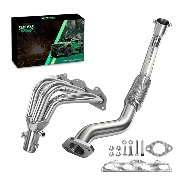 1995-1999 Mitsubishi Eclipse 2G 420A 2.0L NA Stainless Steel Exhaust Header Manifold Non-Turbo Models