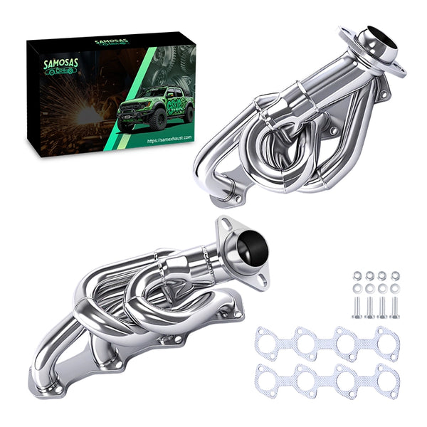1997-2003 Stainless Exhaust Headers for 97-03 Ford Expedition F150 F250 4.6L V8 2V Triton SOHC - 4WD/2WD