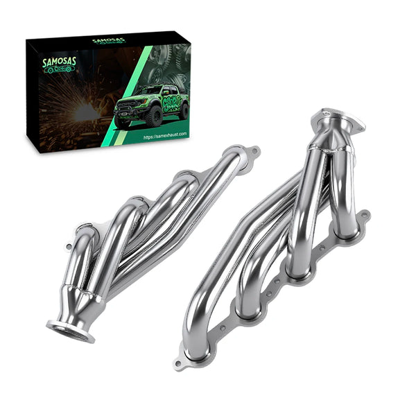 Shorty Stainless Exhaust Header for Chevy Chevelle Camaro LS1 LS2 LS3 LS6 LS7 1997-2015