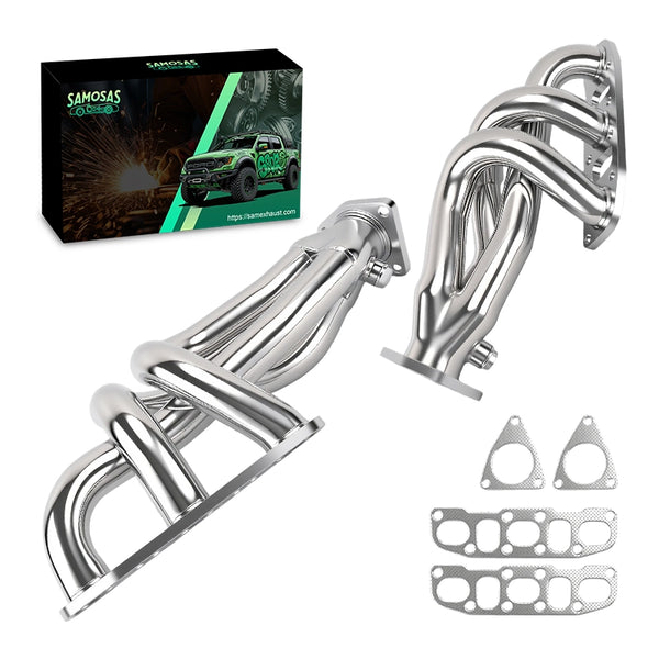 Shorty Exhaust Header for 2003-2006 Nissan 350Z Z33 INFINITI G35 FX35 3.5L V6 VQ35DE - Performance Upgrade