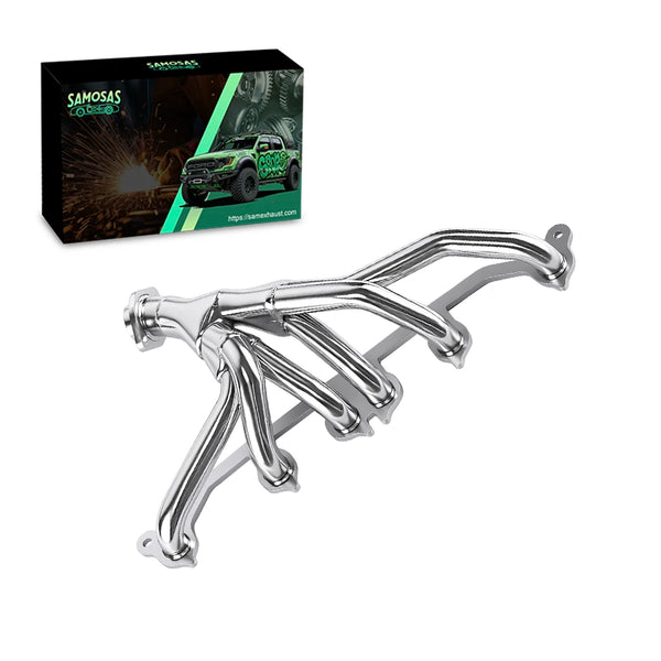 Exhaust Header for 1991-1999 Jeep Wrangler TJ YJ Cherokee XJ Grand Cherokee ZJ 4.0L Straight 6 Cylinder Engine