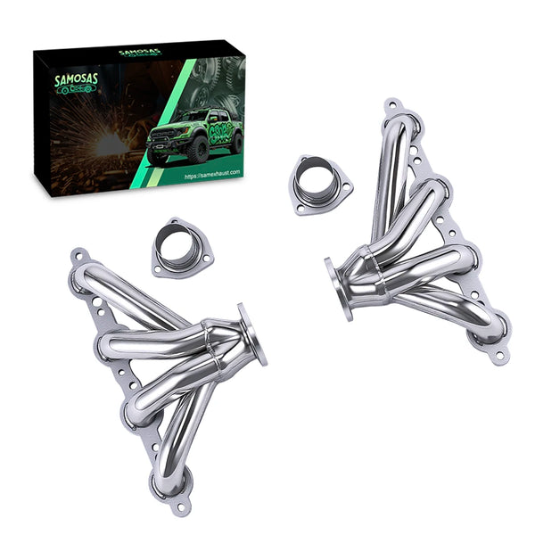 LS Swap Block Hugger Shorty Exhaust Headers for 1964-1988 Chevy GMC C10 C20 C30 Pickup Truck LS1 LS2 LS3 LS6 LS7 5.7L 6.0L 6.2L