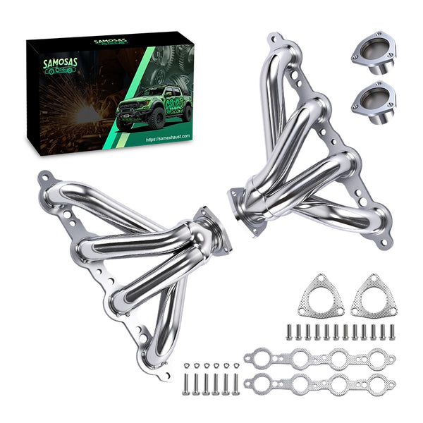 LS Swap Block Hugger Shorty Exhaust Headers for 1964-1988 Chevy GMC C10 C20 C30 Pickup Truck LS1 LS2 LS3 LS6 LS7 5.7L 6.0L 6.2L