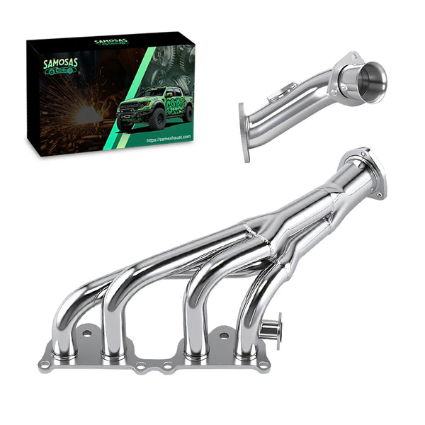 1995-2001 Tri-Y Exhaust Header for Toyota Tacoma 2.4L 2.7L L4 2DR RWD