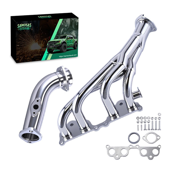 1995-2001 Tri-Y Exhaust Header for Toyota Tacoma 2.4L 2.7L L4 2DR RWD