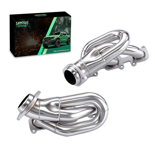2011-2015  For Ford Mustang 3.7L V6 Shorty Stainless Steel Manifold Header