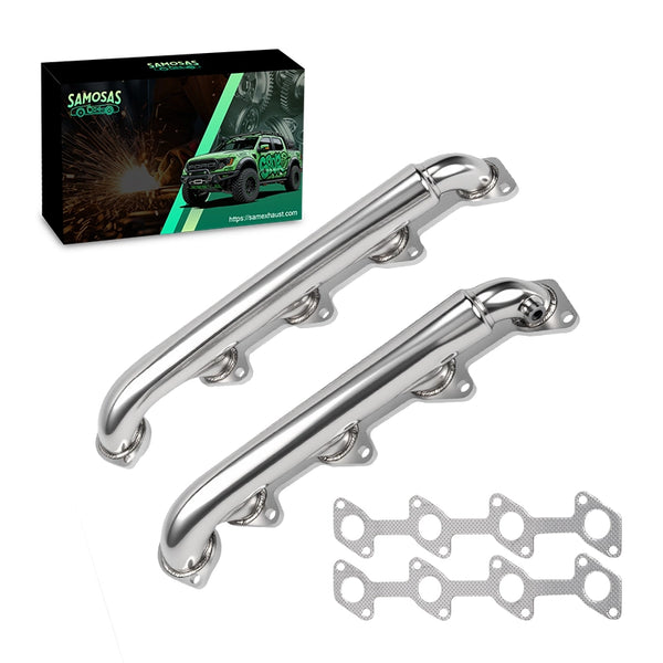 Exhaust Header for 2003-2007 Ford Powerstroke 6.0L F250 F350 Super Duty