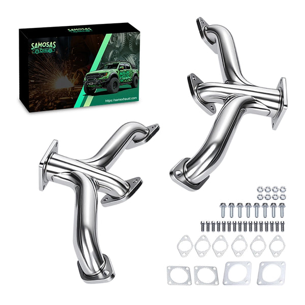 Shorty Exhaust Header for 1932-1953 Ford Flathead Pickup Truck Car V8