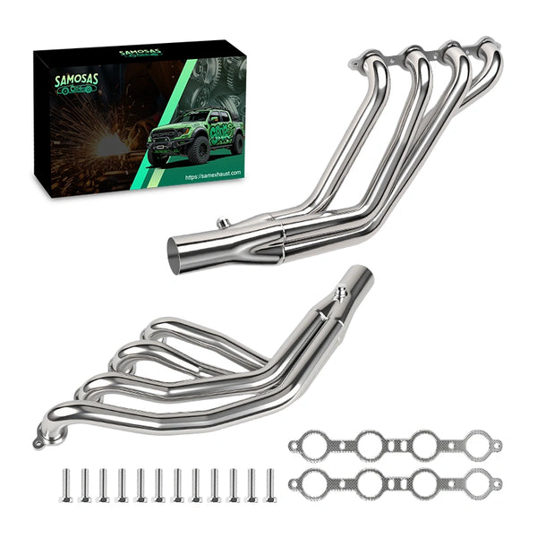 Stainless Steel 1-7/8" Exhaust Header for 1967-1974 Chevy GM SBC LS1 LS2 LS3 LS6 LSX LS Gen III/IV Swap