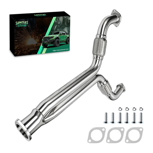 Stainless Steel Y-Pipe Downpipe Exhaust for 2003-2009 Nissan 350Z 3.5L 2005/2007 Infiniti G35 3.5L V6 DOHC