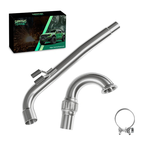 3" Turbo Exhaust Pipe Downpipe for 2012-2015 VW Golf GTI 2.0T 2.0L MK7